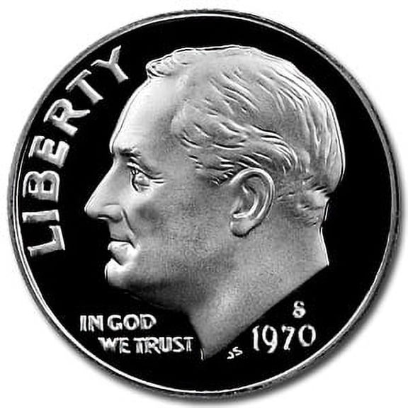 1970-S Roosevelt Dime Gem Proof