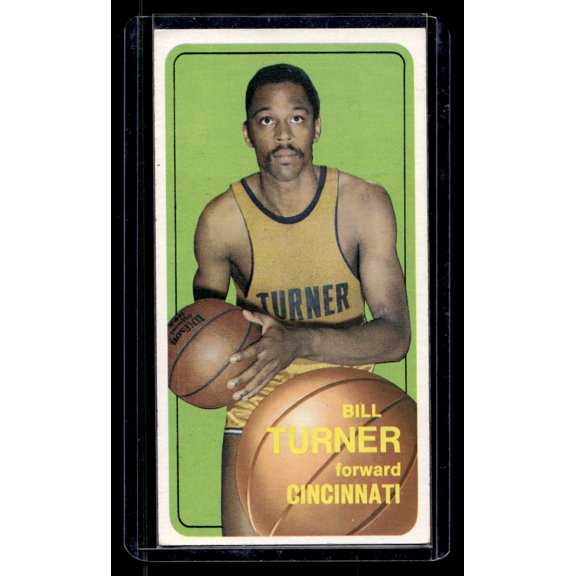 1970 Topps Bill Turner Cincinnati Royals #158 EX+/NM Basketball Card