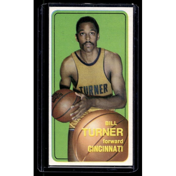 1970 Topps Bill Turner Cincinnati Royals #158 EX+/NM Basketball Card
