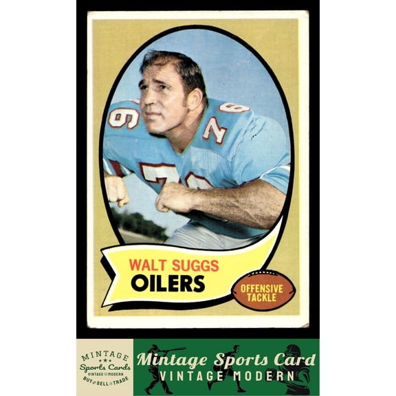 1970 Topps Walt Suggs #204