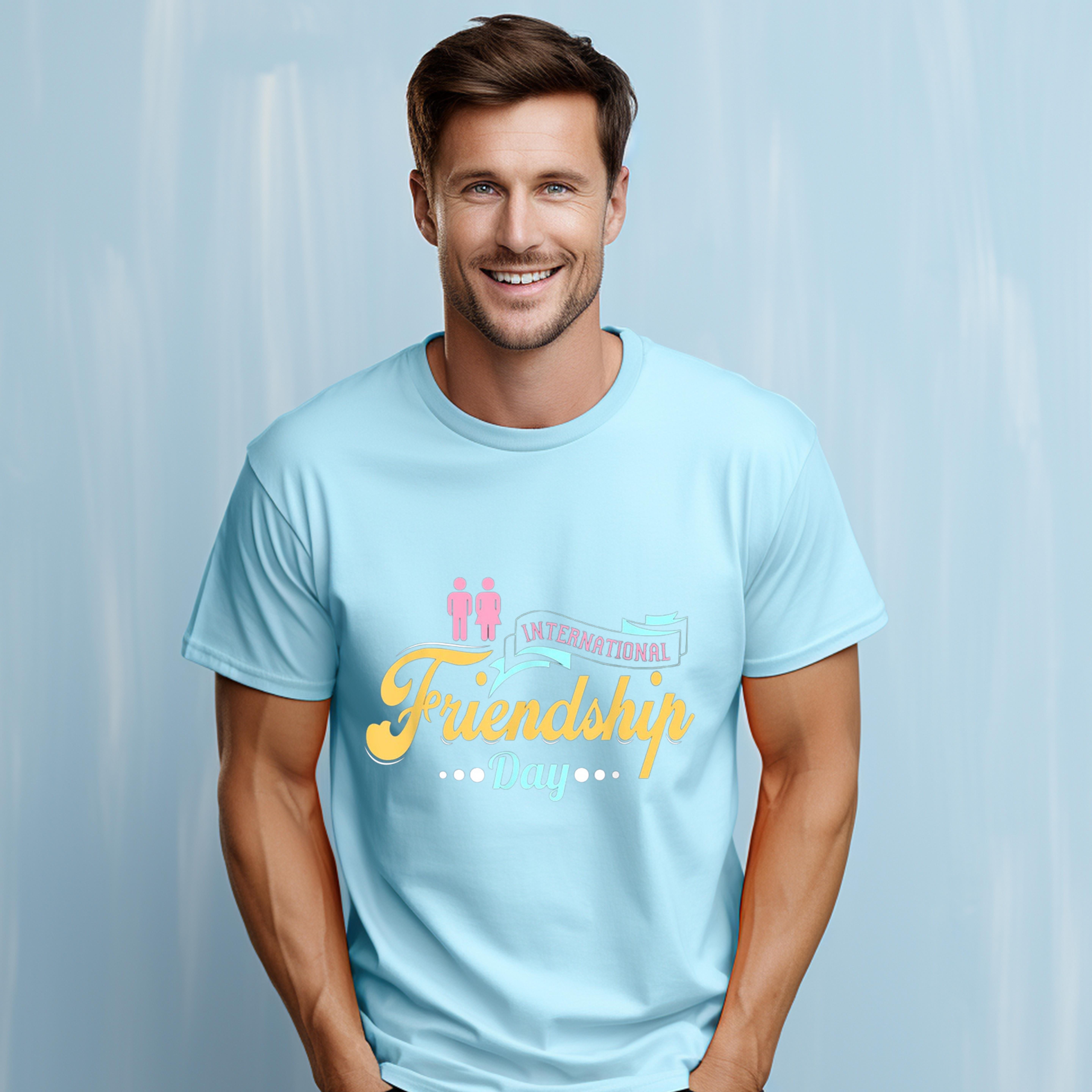 1970 USTEE cool t shirts for all ,International friendship day UNISEX T