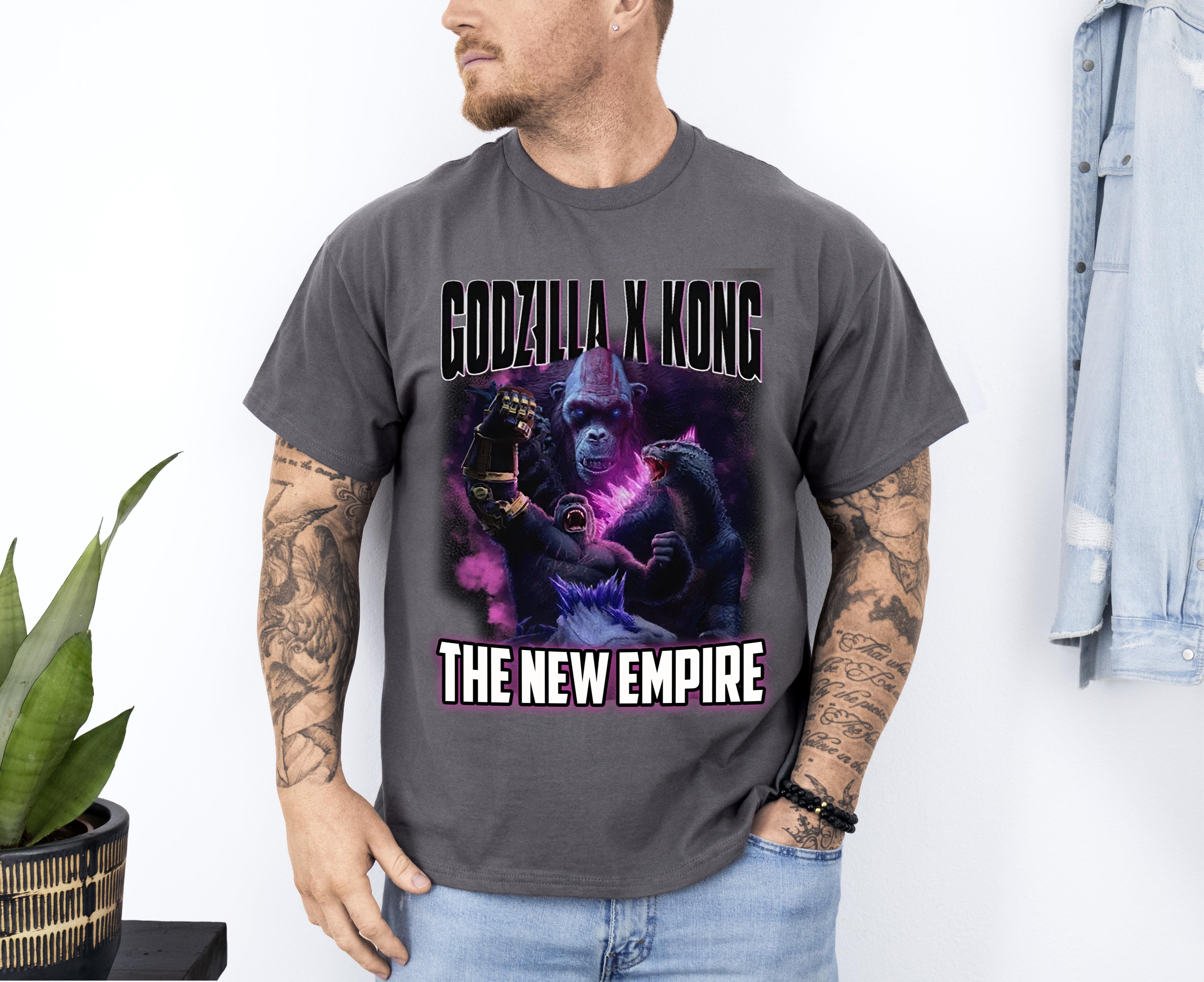 1970 Ustee Cool For All ,Godzilla X Kong The New Empire 2024 UNISEX T