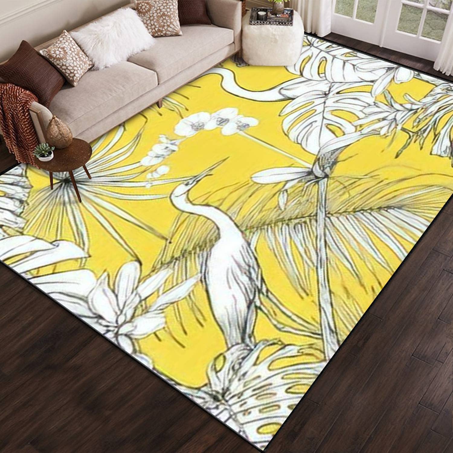 1970 Wavy Swirl Seamless Orange Pink Colors Hand Drawn Seventies Style