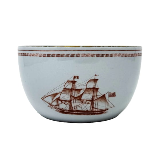 1970's Orginal Ship Tradewinds Spode Olive of Newbury Rice Bowl - 4-1/2 in Wide