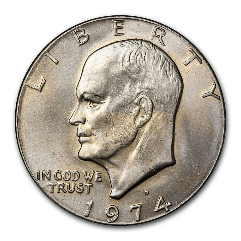 1971-1978 Clad Eisenhower Dollar BU (Copper-Nickel) - Walmart.com