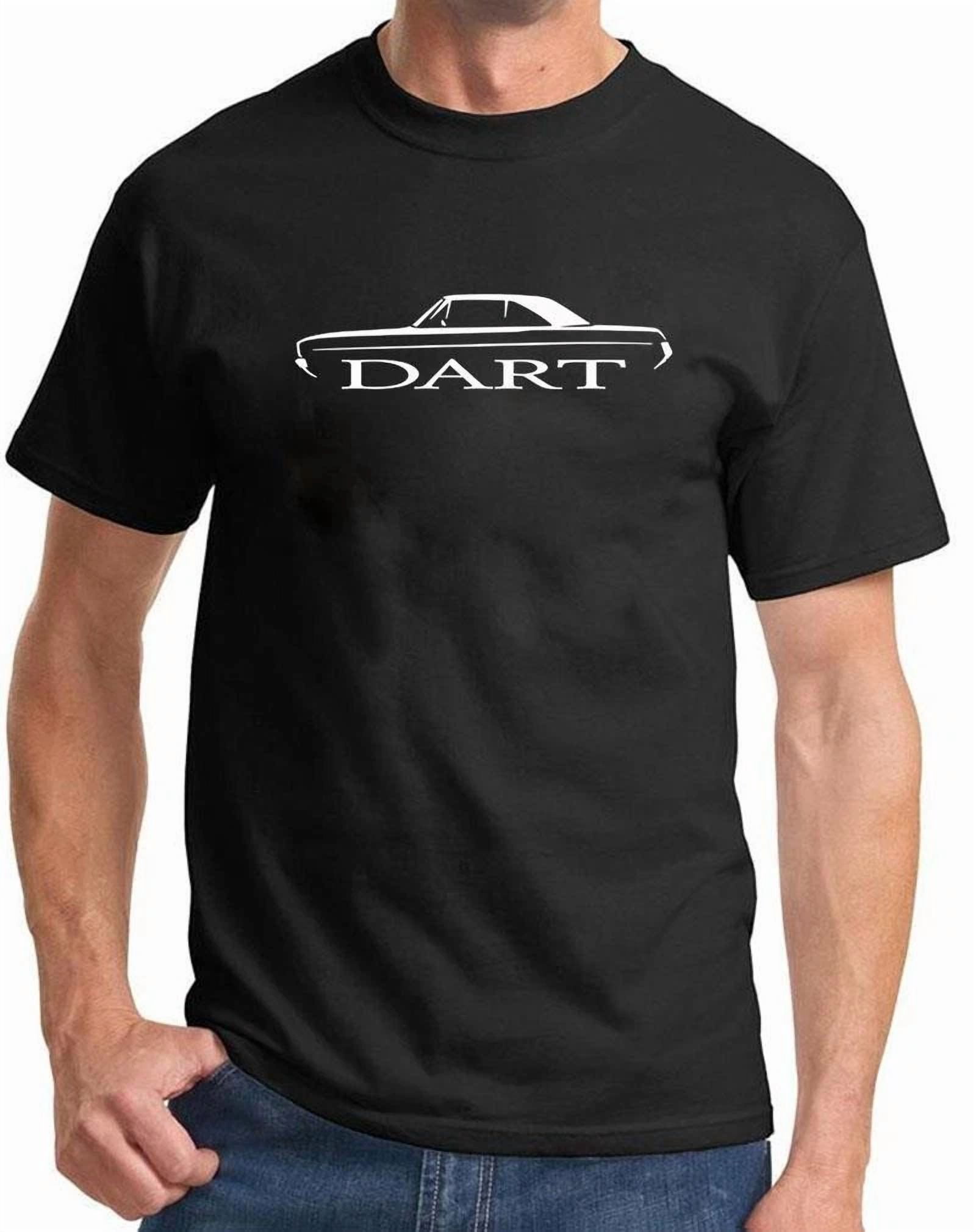 1971-74 Dart Classic Outline Design Tshirt NEW COLORS - Walmart.com