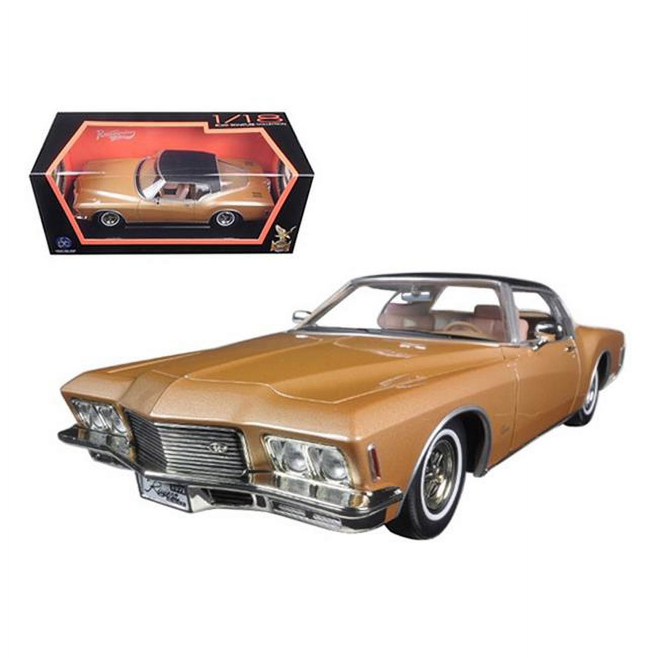 1971 Buick Riviera GS Green 1/18 Diecast Model Car by Road