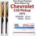 thumbnail image 1 of 1971 Chevrolet C10 Pickup Performance Beam Wipers (Set of 2), 1 of 4