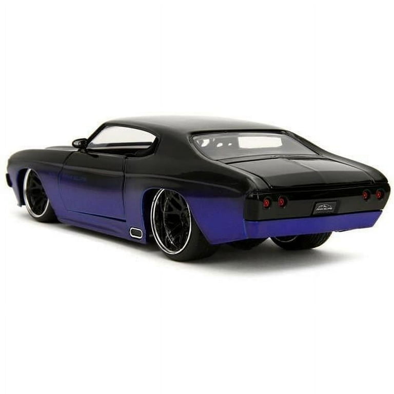 1971 Chevrolet Chevelle SS Black and Blue 