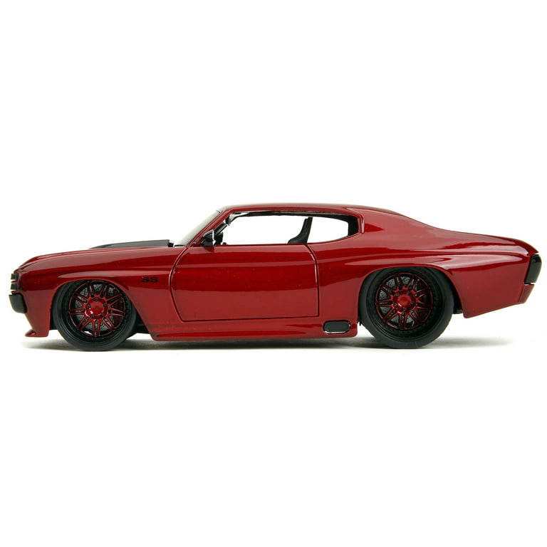 1:24 BTM 1971 Chevy Chevelle SS ミニカー Jada Toys Bigtime Muscle 1971 Chevrolet Chevelle SS 1/24