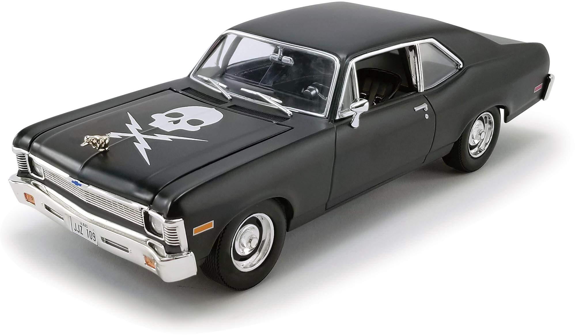 1971 Chevrolet Nova - Matte Black from Death Proof 1:18 Scale