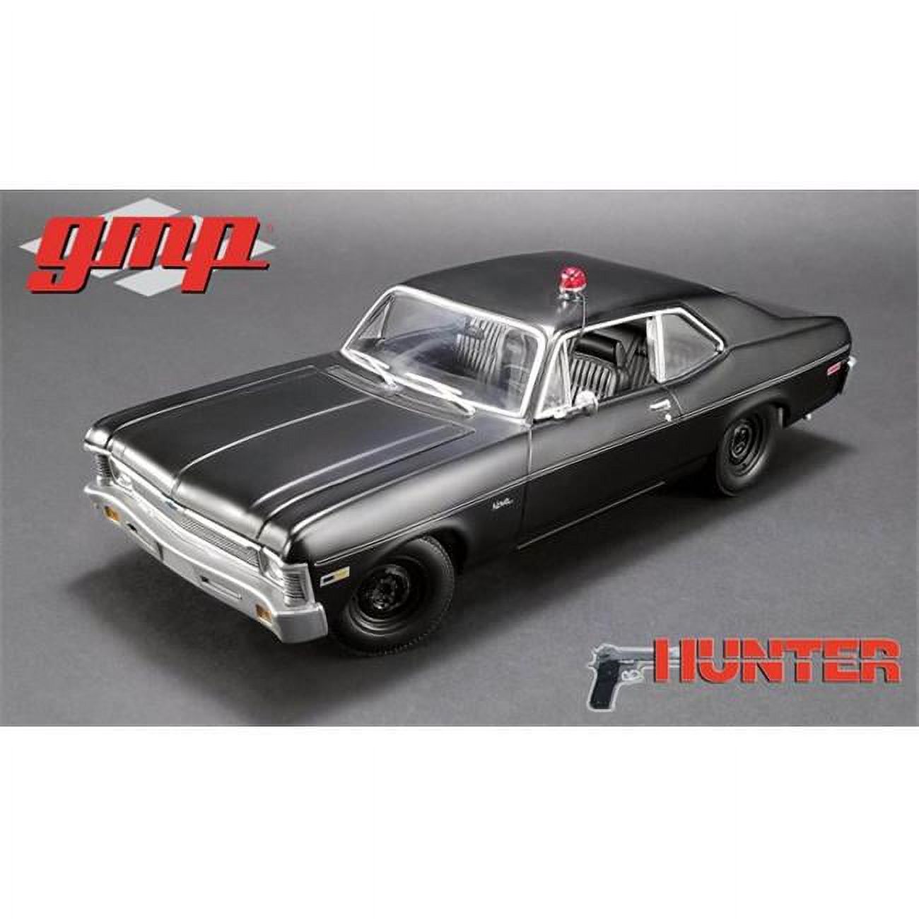 1971 Chevrolet Nova Police Matte Black 