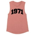 thumbnail image 1 of 1971 College Style Women's Muscle Tank Large Desert Pink, 1 of 5