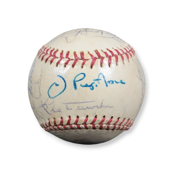 1971 Cubs Team Signed Autographed Baseball Banks Jenkins 25 Sigs JSA YY24307