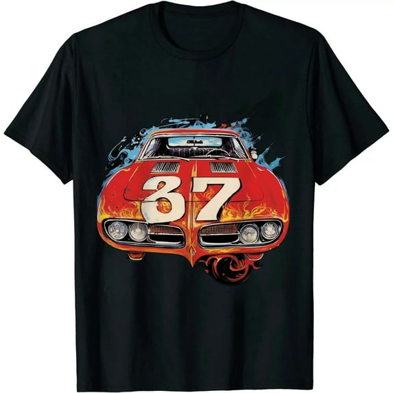 1971 Dodge Charger Super Bee Classic Vintage Racing Cars and Trucks Men's Graphic T-Shirt