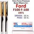 thumbnail image 1 of 1971 Ford F100 F-100 Performance Beam Wipers (Set of 2), 1 of 4