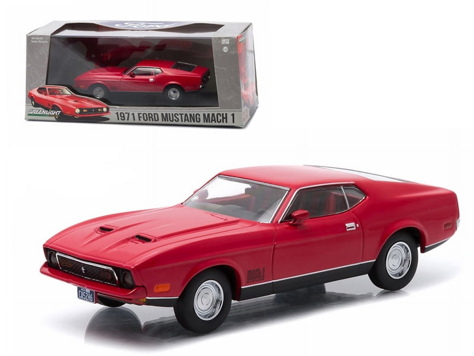 1/43 FORD MUSTANG MACH 1 1971 Red フォード マスタング マッハ1 赤