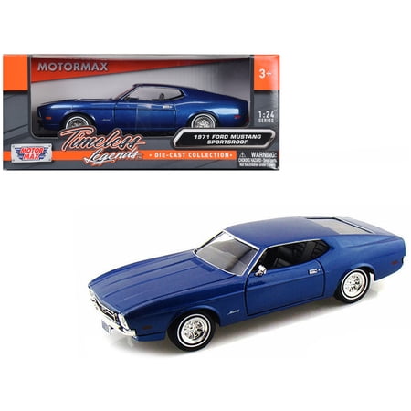 1971 Ford Mustang Sportsroof Model, 1:24 Scale