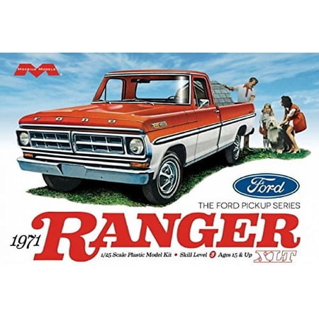 Moebius Model 1971 Ford Ranger Pickup Truck Model Kit 1:25 Scale