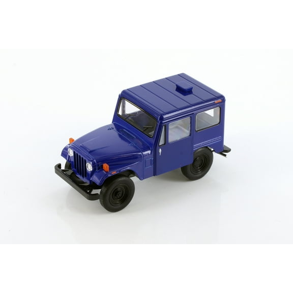 1971 Jeep DJ-5B, Blue - Kinsmart 5433D - 1/26 scale Diecast Model Toy Car