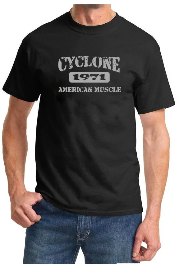1971 Mercury Cyclone American Muscle Car Color Design Tshirt NEW Free Ship
