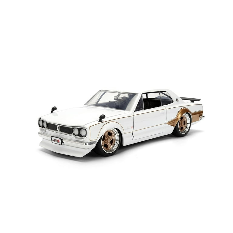 レ*ォ様 ミニカーセット DATSUN SKYLINE CEDRIC など 1971 Nissan Skyline 2000GT-R RHD (Right Hand Drive) White with