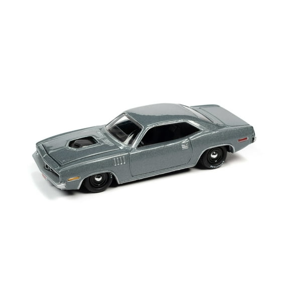 1971 Plymouth HEMI Cuda, Winchester Gray Metallic - RC2 RC014/48 - 1/64 Scale Diecast Model Car