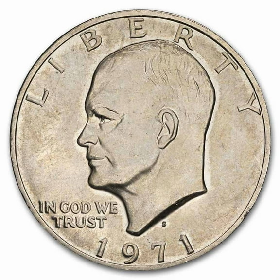 1971-S 40% Silver Eisenhower Dollar BU