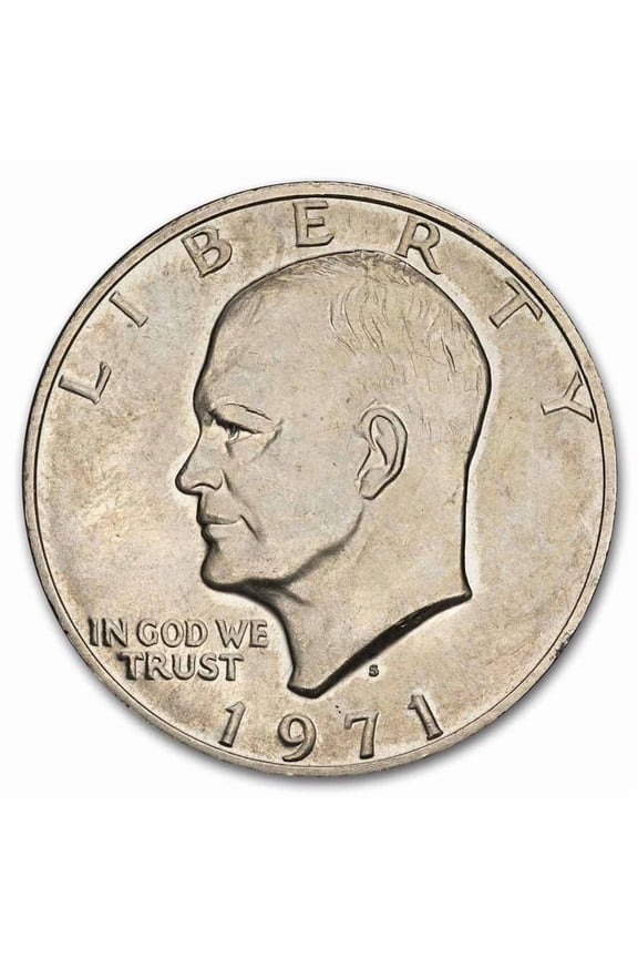 1971-S 40% Silver Eisenhower Dollar BU