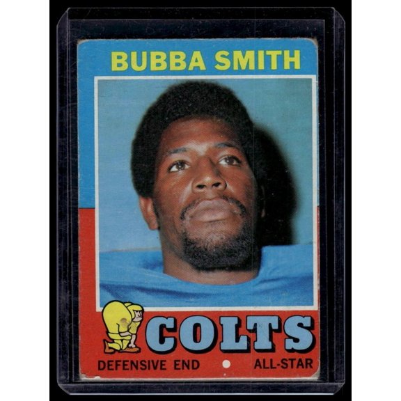 1971 Topps #53 Bubba Smith Baltimore Colts NFL Football Card Baltimore Colts NFL FOOTBALL Trading Card