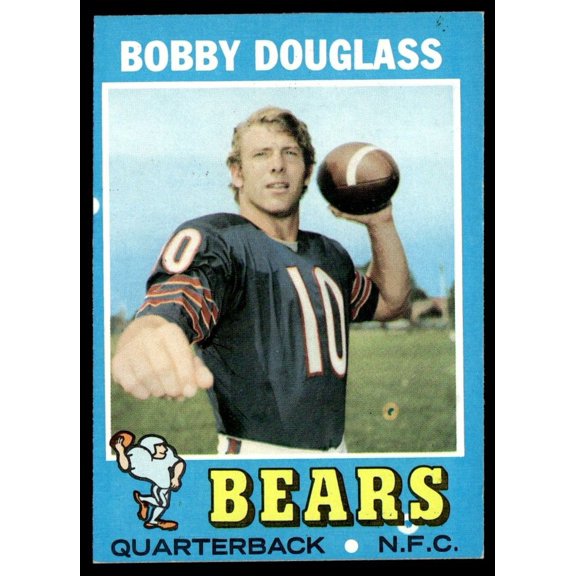 1971 Topps Football Card Bobby Douglass RC Chicago Bears #54 EX+