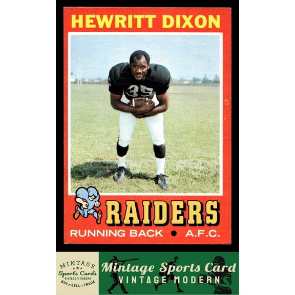 1971 Topps Hewritt Dixon #95