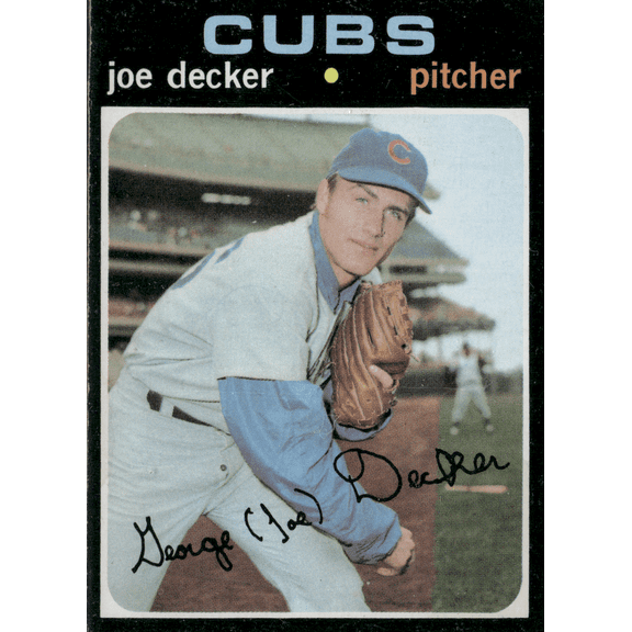 1971 Topps Joe Decker #98 Baseball Card