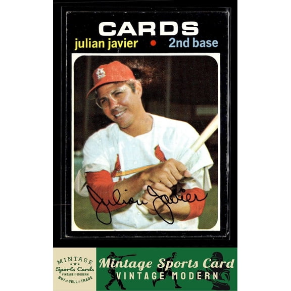 1971 Topps Julian Javier #185
