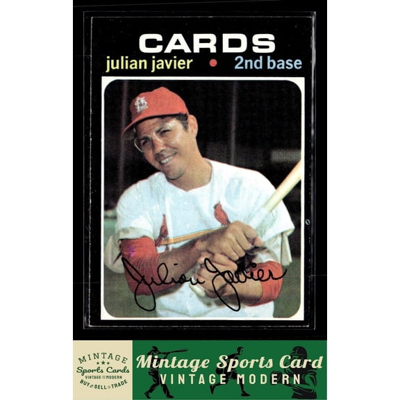 1971 Topps Julian Javier #185
