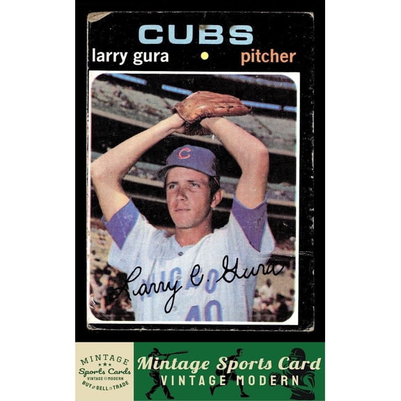 1971 Topps Larry Gura #203 RC