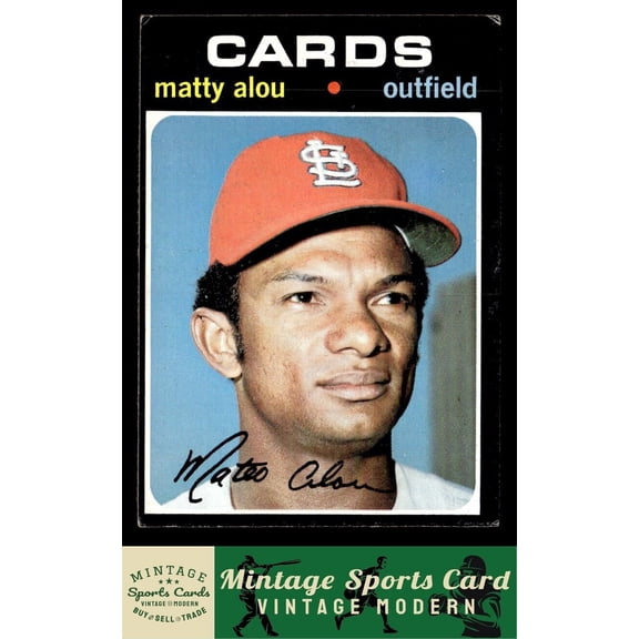 1971 Topps Matty Alou #720