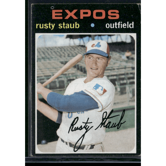 1971 Topps RUSTY STAUB #560