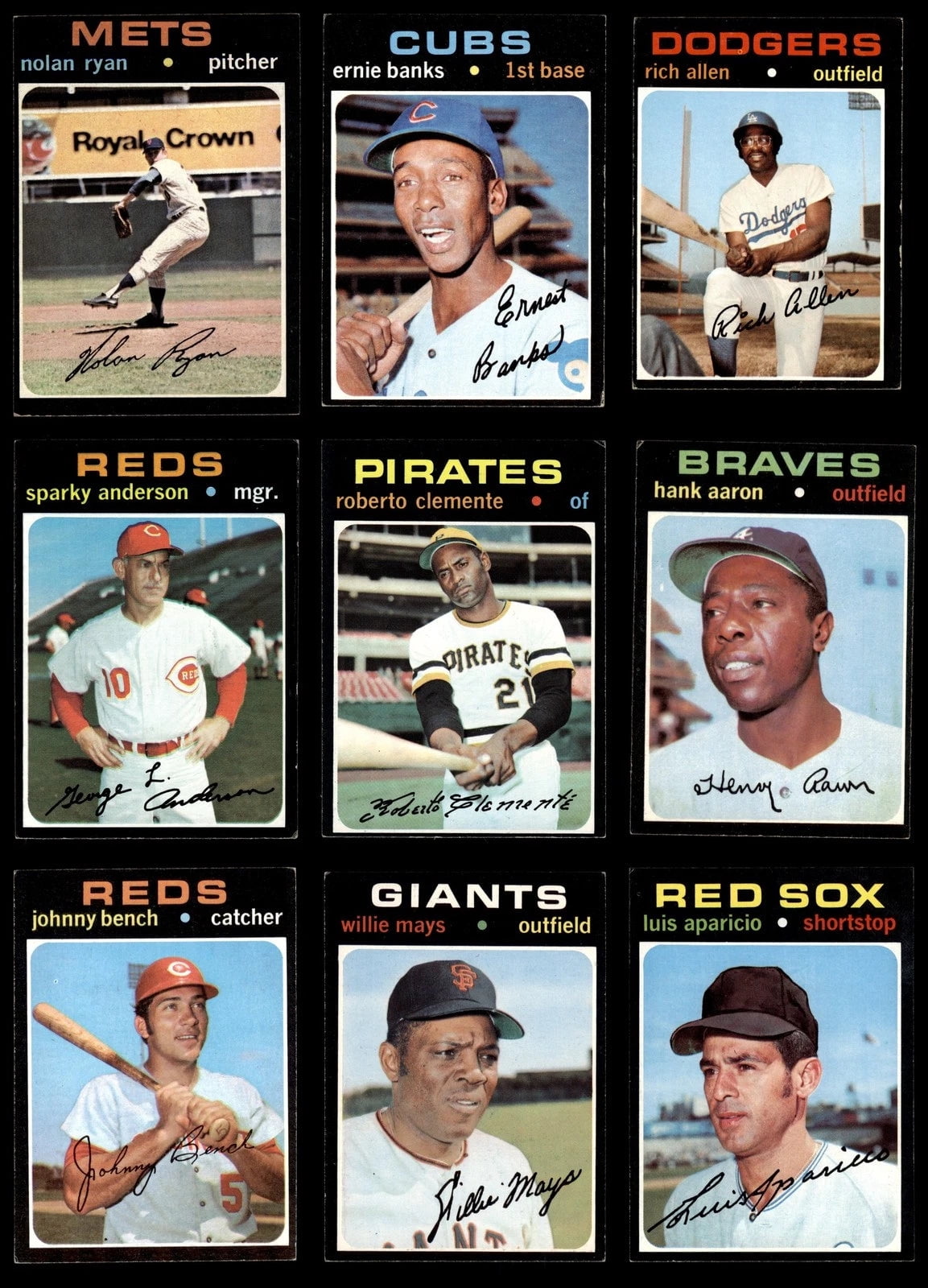 1971 Topps Vintage Baseball Mystery Slab ⚾ 1 Random Card Encapsulated ...