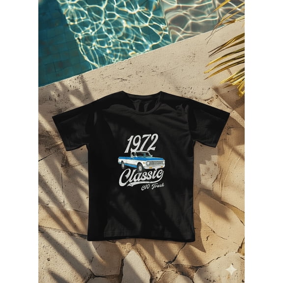 1972 C10 Retro Pickup Truck Vintage Style Classic Auto Art Unisex T-Shirt up to size 5XL