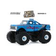thumbnail image 1 of 1972 Chevy K-10 Monster Truck with 66-Inch Tires, Exterminador - Greenlight 88033 - 1/43 scale Diecast Model Toy Car, 1 of 4