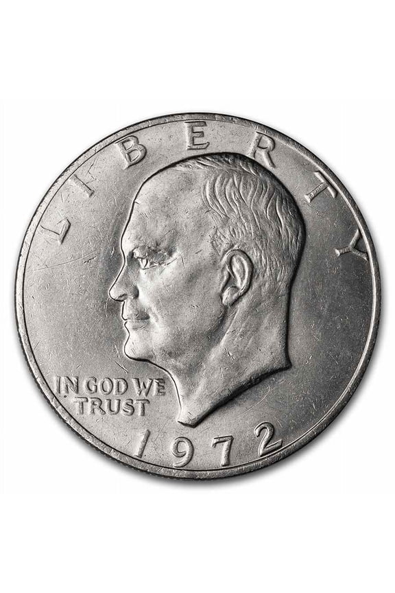 1972 Clad Eisenhower Dollar BU (Type 2)