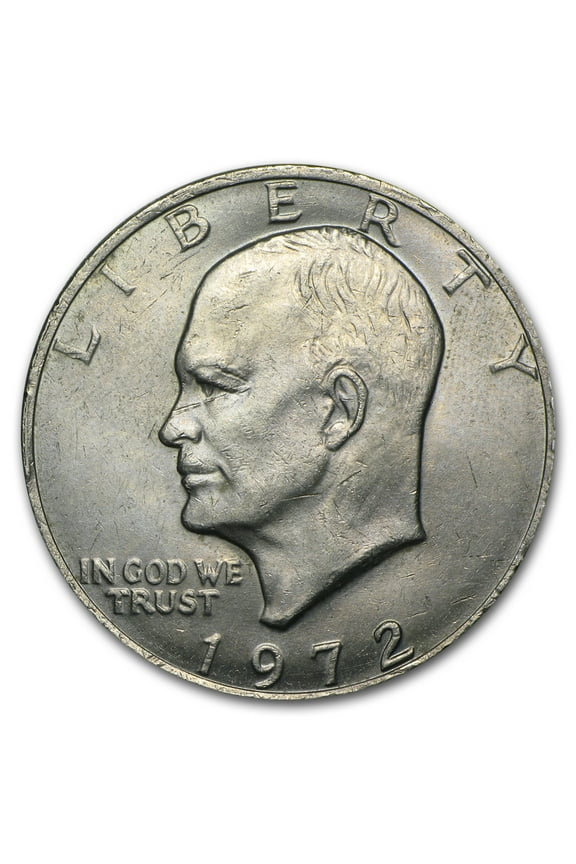 1972 Clad Eisenhower Dollar BU