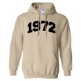 thumbnail image 1 of 1972 College Style Hoodie Sweatshirt Unisex Small Sand, 1 of 5