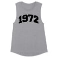 thumbnail image 1 of 1972 College Style Women's Muscle Tank X-Large Heather Grey, 1 of 5
