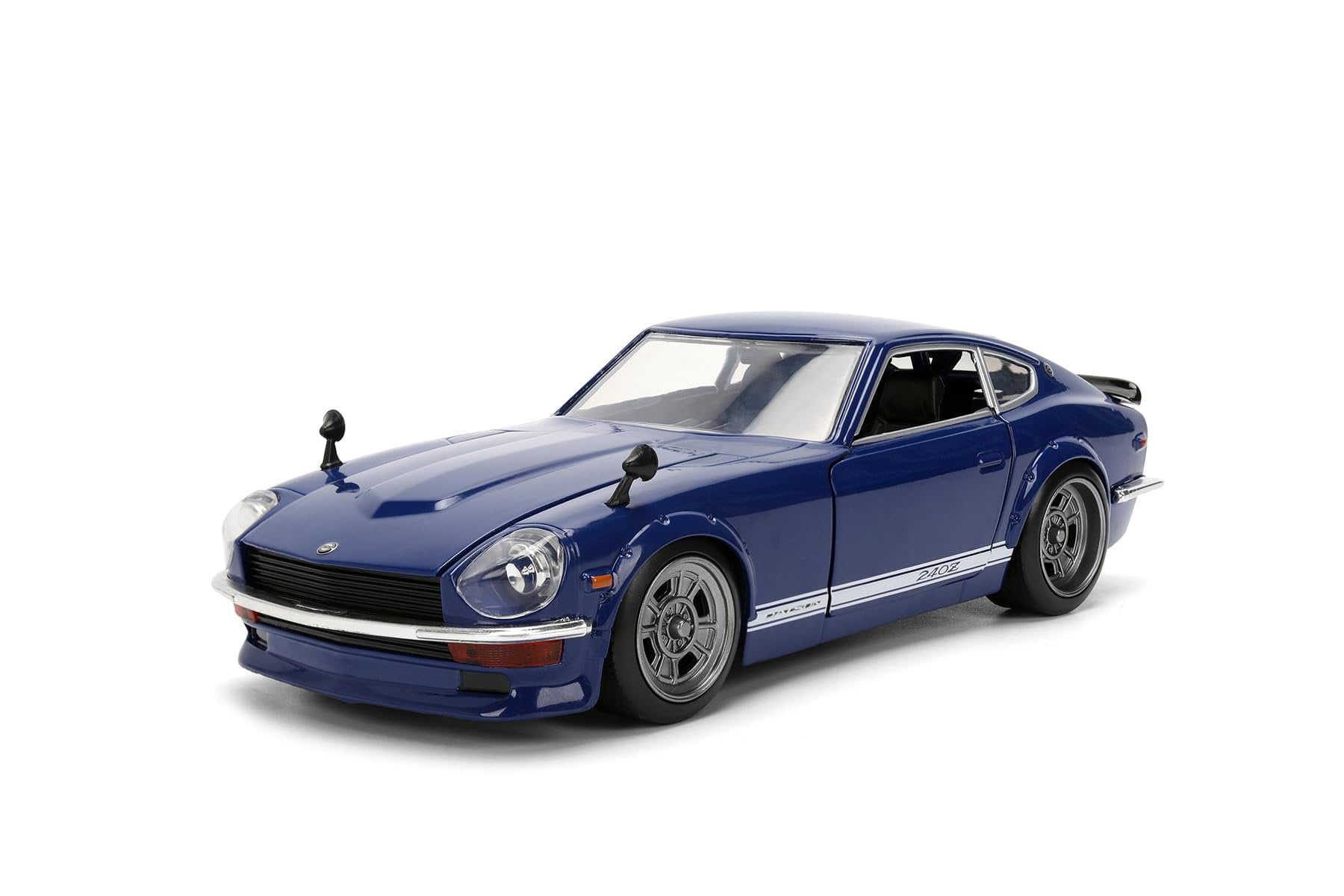 1972 Datsun 240Z Blue w/ White Stripes 