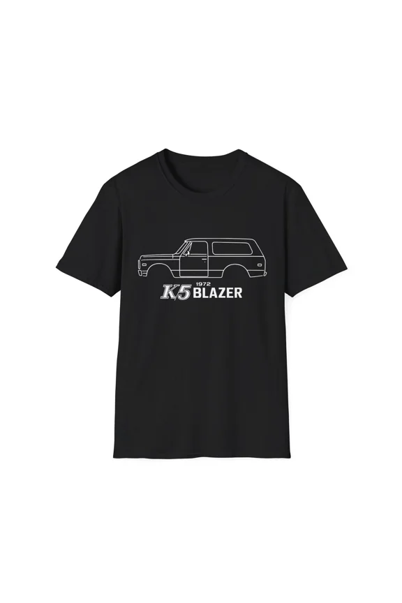 1972 K5 Blazer Shirt – Classic Chevy SUV Silhouette Vintage Off-Road Tee