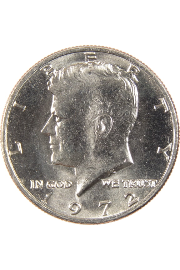 1972 Kennedy Half Dollar Uncirculated Clad 50c Coin