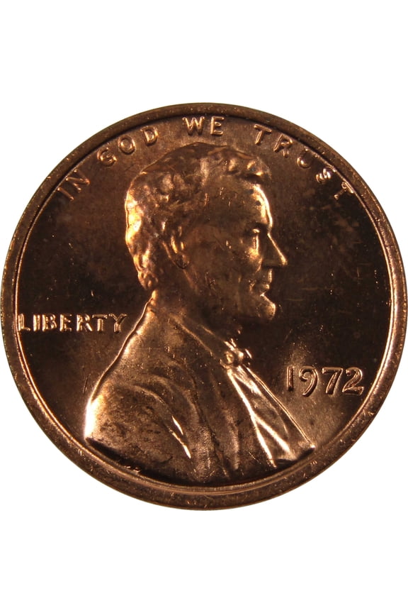 1972 Lincoln Memorial Cent BU Uncirculated Penny 1c Coin