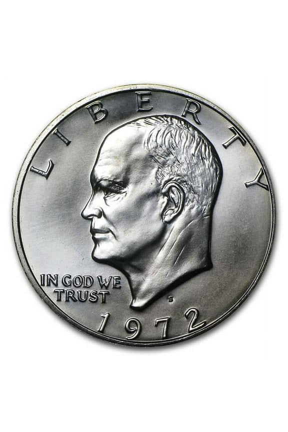 1972-S 40% Silver Eisenhower Dollar BU
